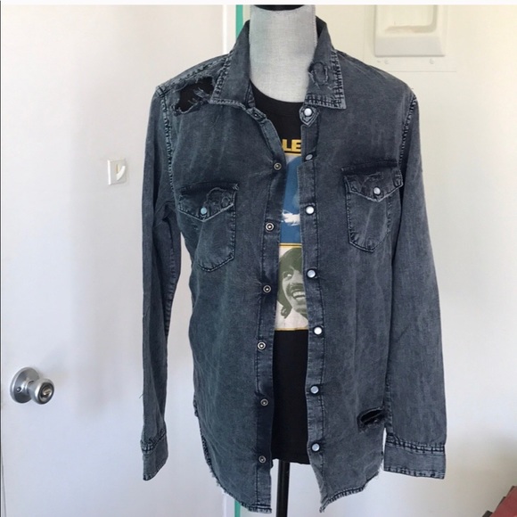 LF carmar distressed sweatshirt - Picture 3 of 8